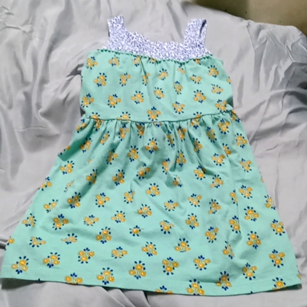 Carters 5t blue and teal dress